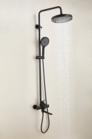 Душевая стойка BELZ B813 B24813-7 матовая черная