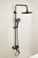 Душевая стойка BELZ B813 B24813-7 матовая черная