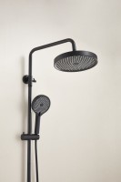 Душевая стойка BELZ B813 B24813-7 матовая черная