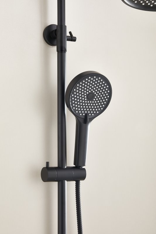 Душевая стойка BELZ B813 B24813-7 матовая черная