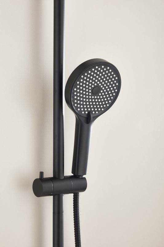 Душевая стойка BELZ B813 B24813-7 матовая черная