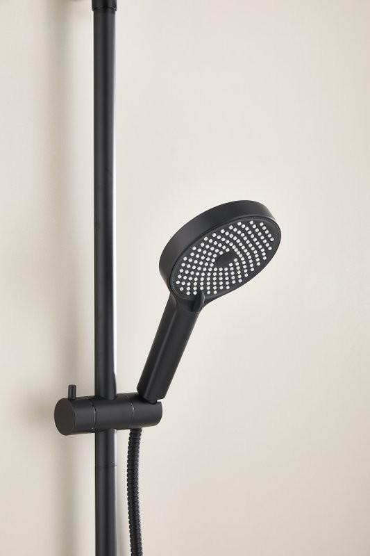 Душевая стойка BELZ B813 B24813-7 матовая черная