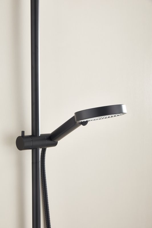 Душевая стойка BELZ B813 B24813-7 матовая черная