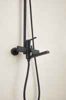 Душевая стойка BELZ B813 B24813-7 матовая черная