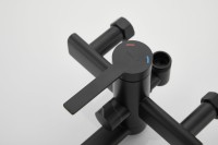 Душевая стойка BELZ B813 B24813-7 матовая черная