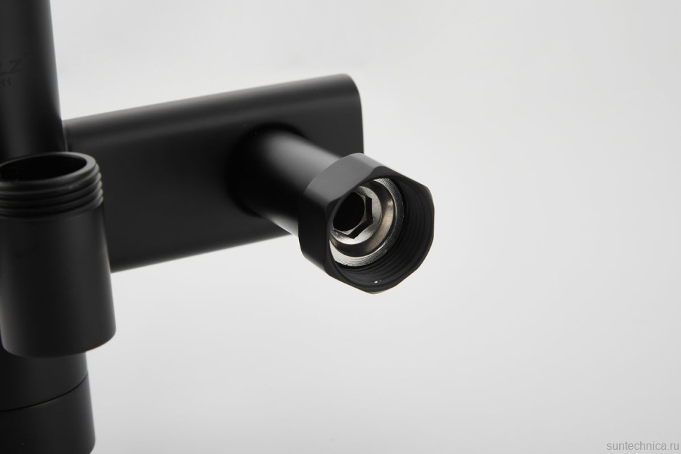 Душевая стойка BELZ B813 B24813-7 матовая черная