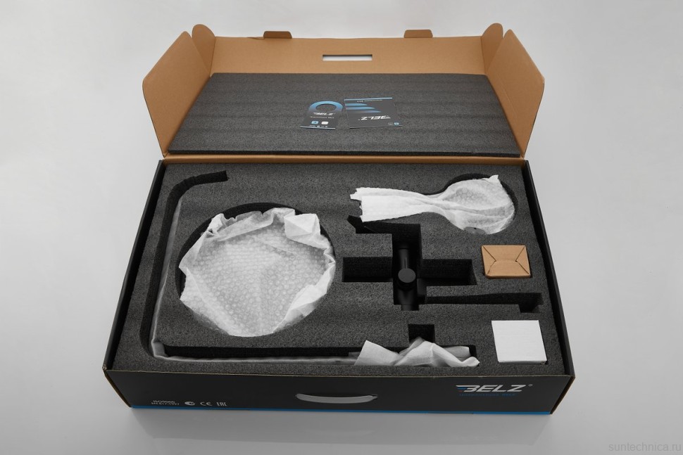 Душевая стойка BELZ B813 B24813-7 матовая черная