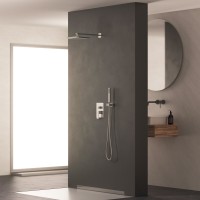 Душевой комплект Berges Figure 2S 071031 С ВНУТРЕННЕЙ ЧАСТЬЮ, хром