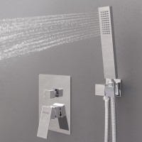 Душевой комплект Berges Figure 2S 071031 С ВНУТРЕННЕЙ ЧАСТЬЮ, хром