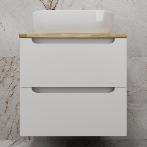 Тумба под раковину Style Line Бали 60 подвесная, белый софт