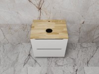 Тумба под раковину Style Line Бали 60 подвесная, белый софт
