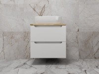 Тумба под раковину Style Line Бали 60 подвесная, белый софт