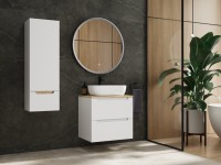 Тумба под раковину Style Line Бали 60 подвесная, белый софт