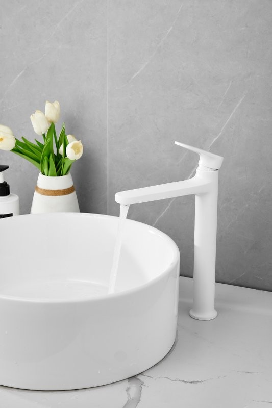 Смеситель для раковины BELZ B713 B11713-8 белый