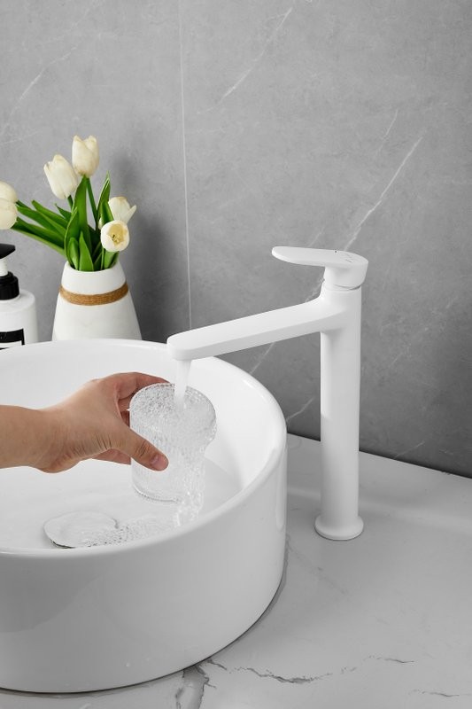 Смеситель для раковины BELZ B713 B11713-8 белый