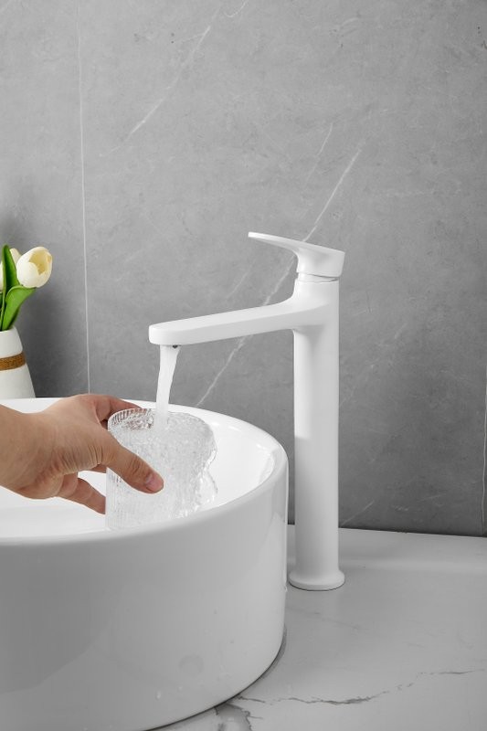 Смеситель для раковины BELZ B713 B11713-8 белый