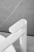 Смеситель для раковины BELZ B713 B11713-8 белый Смеситель для раковины BELZ B713 B11713-8 белый