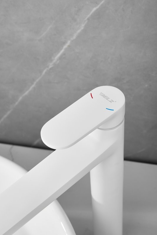 Смеситель для раковины BELZ B713 B11713-8 белый