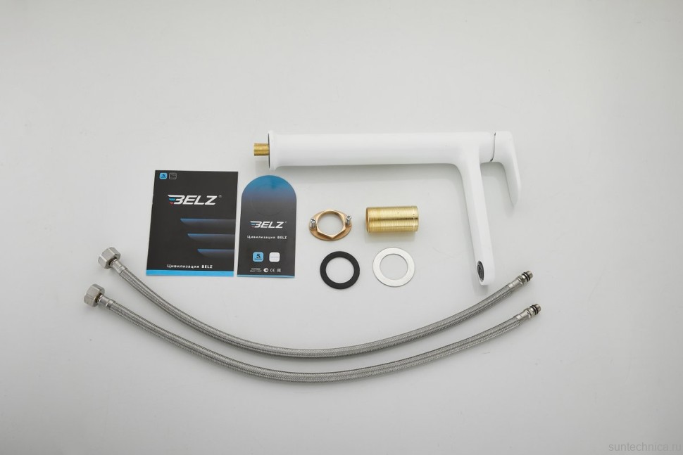 Смеситель для раковины BELZ B713 B11713-8 белый