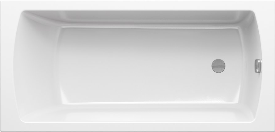 Акриловая ванна Ravak Classic II 140x70 см, пристенная, белая, на ножках