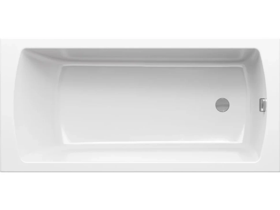 Акриловая ванна Ravak Classic II 140x70 см, пристенная, белая, на ножках