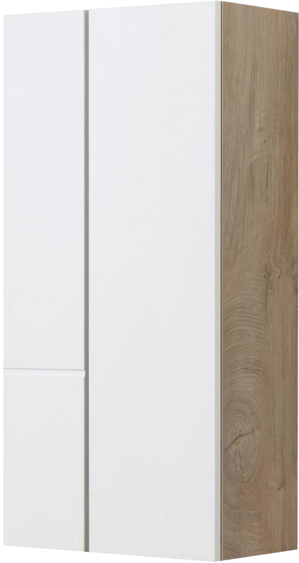 Шкаф AQUATON Мишель дуб эндгрейн, белый