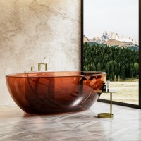 Смеситель на борт ванны Raglo R03.31.03, сатин золотой Смеситель на борт ванны Raglo R03.31.03, сатин золотой