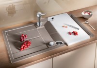 Мойка кухонная Blanco Metra 5S 517348 серый беж