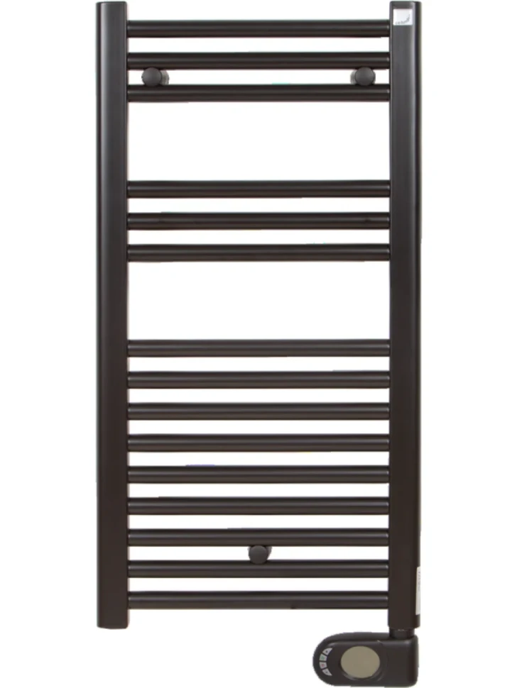 Полотенцесушитель электрический Zehnder Aura PBEBZ-080-040/MQ RAL 9005 matt 80x40 черный