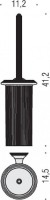 Ершик Colombo Design Hermitage В3307.HPS подвесной, золото