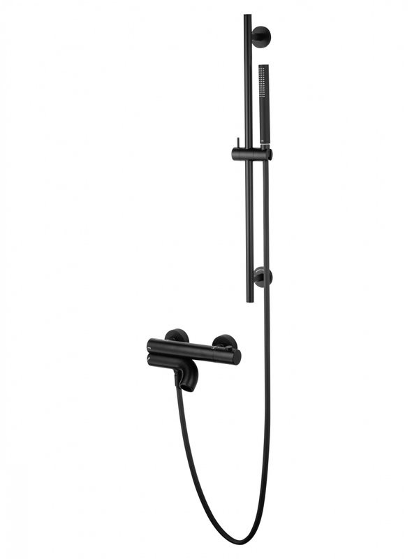 Душевой комплект Wonzon & Woghand Loop WW-311-00-508 черный матовый