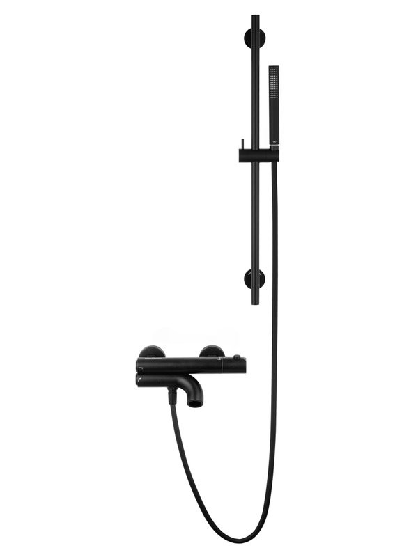 Душевой комплект Wonzon & Woghand Loop WW-311-00-508 черный матовый