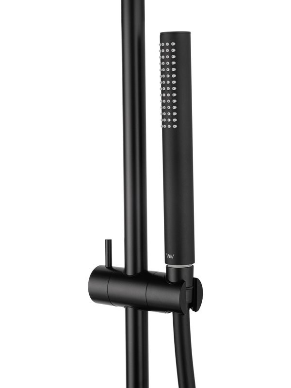 Душевой комплект Wonzon & Woghand Loop WW-311-00-508 черный матовый
