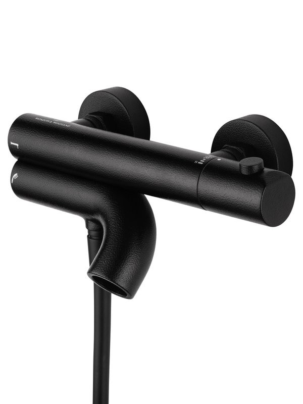 Душевой комплект Wonzon & Woghand Loop WW-311-00-508 черный матовый