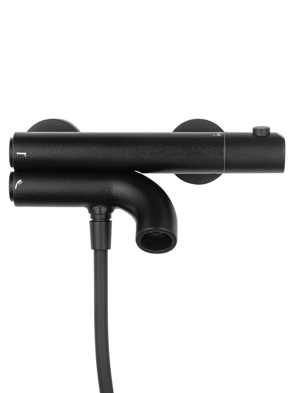 Душевой комплект Wonzon & Woghand Loop WW-311-00-508 черный матовый