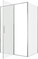 Душевой уголок Allen Brau Priority 140x90, профиль хром, стекло прозрачное