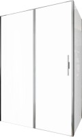 Душевой уголок Allen Brau Priority 140x90, профиль хром, стекло прозрачное