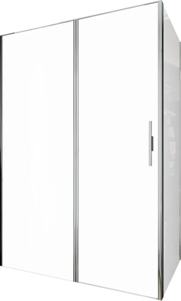 Душевой уголок Allen Brau Priority 140x90, профиль хром, стекло прозрачное