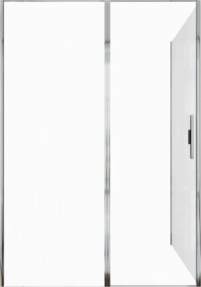 Душевой уголок Allen Brau Priority 140x90, профиль хром, стекло прозрачное