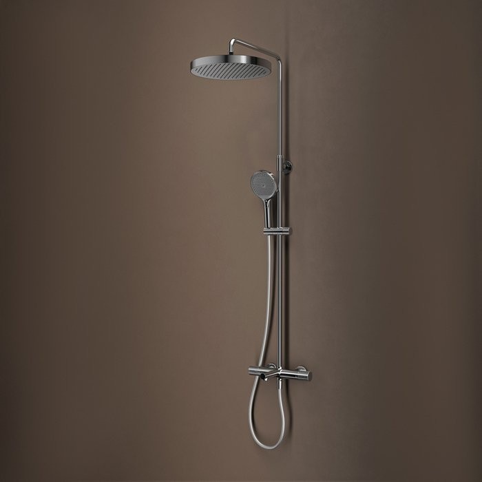 Душевая стойка IDDIS Duna DUNSBSTi06 глянцевый хром