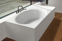 Стальная ванна Bette Eve 180x100 см, встраиваемая, белая, на ножках, с самоочищающимся покрытием, с шумоизоляцией