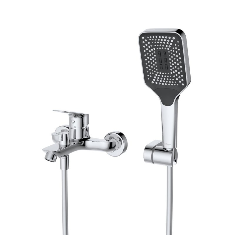 Комплект для ванной BelBagno Due DUE-VASM/LVM-CRM хром