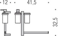 Стойка Colombo Design Units B9121.D.CR-VAN