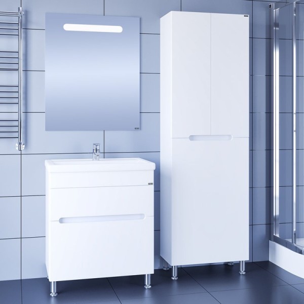 Мебель для ванной комнаты СаНта Лондон 70 напольная, 2 ящика