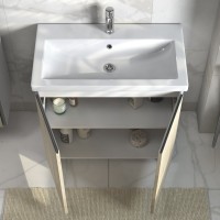 Мебель для ванной комнаты Vigo Yuma 80 напольная, 2 дверцы, дуб давос