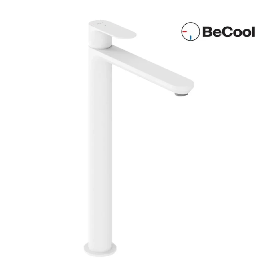 Смеситель для раковины Ravak Eleganta EL 015.11WV BeCool, белый вельвет