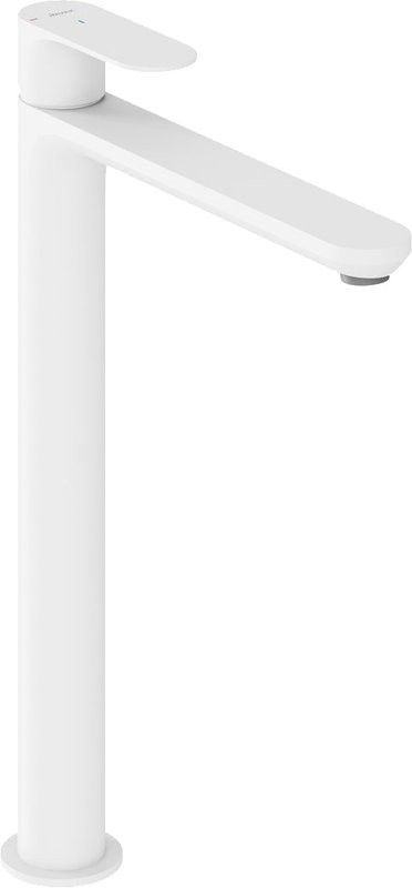 Смеситель для раковины Ravak Eleganta EL 015.11WV BeCool, белый вельвет