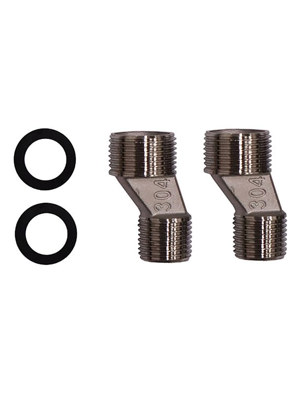 Душевая стойка AZARIO Alanti AZ-K2332B черная матовая