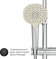 Душевая стойка AM.PM Spirit V2.0 F0770A100 Душевая стойка AM.PM Spirit V2.0 F0770A100