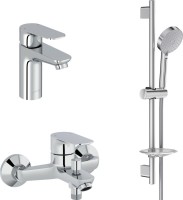 Комплект для ванной Jacob Delafon Oscar E29842-CP + E29844-CP + E99898RU-CP Комплект для ванной Jacob Delafon Oscar E29842-CP + E29844-CP + E99898RU-CP